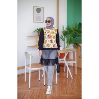 Sacoll Tunik Emoticon baju wanita by Sacoll