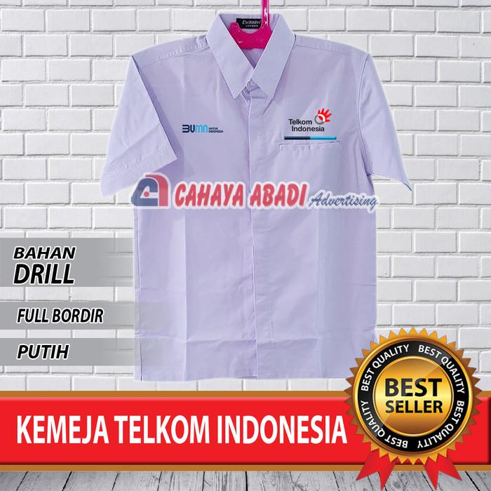 Kemeja BUMN Telkom Indonesia Seragam BUMN Telkom Indonesia Baju BUMN Telkom Indonesia