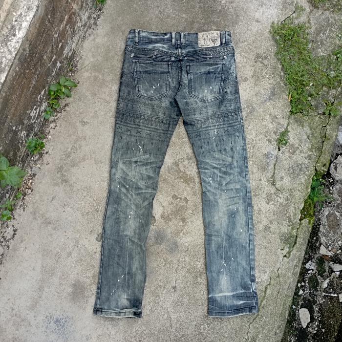 Celana jeans panjang japanese brand PSGB Tribal Designer jeans