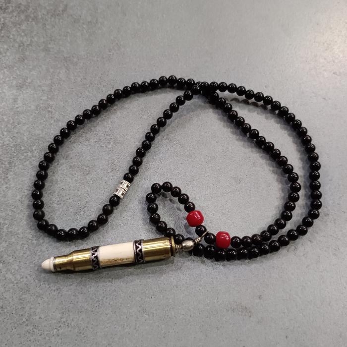 kalung cemeti tanduk kombinasi selongsong