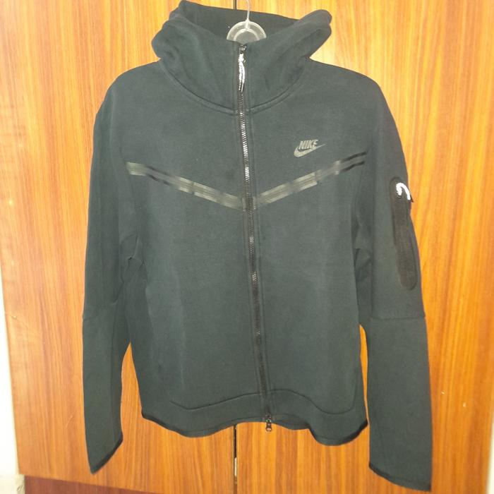jacket hoodie Nike tech fleece original model baru xl hitam