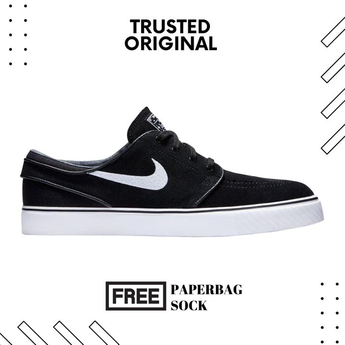 Nike SB Zoom Stefan Janoski Black White Original