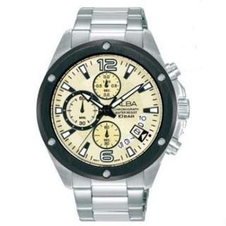 Alba AM3983#AM3983#AM3983X1#Alba AM3983X1#Jam tangan pria Alba Cronograph Am3983X1