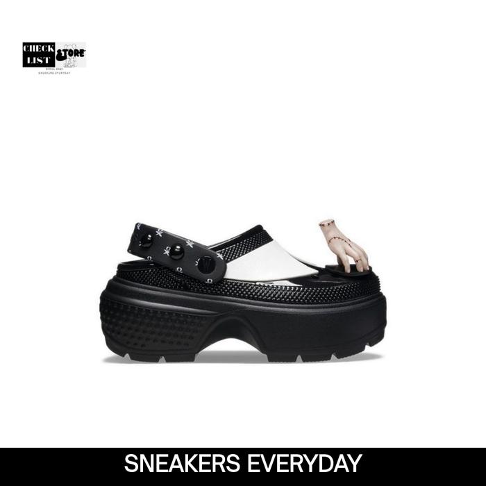 CROCS WEDNESDAY STOMP CLOG ORIGINAL 100% (UNISEX) 210214-001 BLACK
