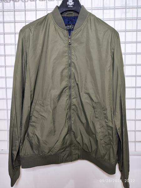 ESPRIT ORIGINAL Jaket Jacket Bomber Pria - Hijau Size XL not Carhartt Detroit Michigan Active Dickie