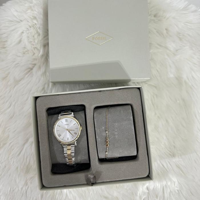 jam tangan wanita fossil es4914set watch in