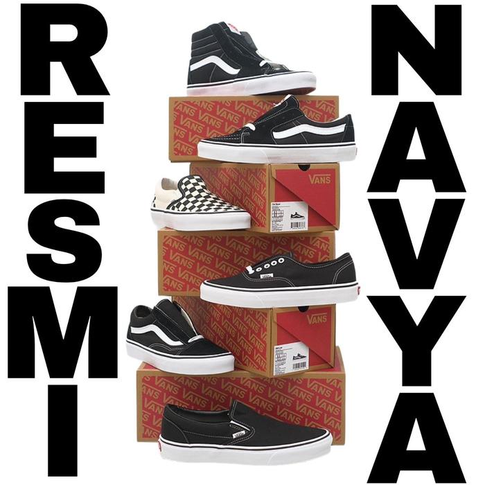 VANS (RESMI PT NAVYA) CLASSIC CORE / OLDSKOOL SLIP-ON SK8-HI SK8-LOW - BNIB