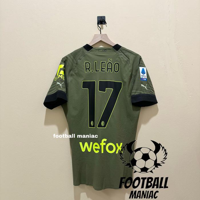Jersey Original AC Milan 3rd 2022/2023 Authentic Ultraweave R.Leao #17