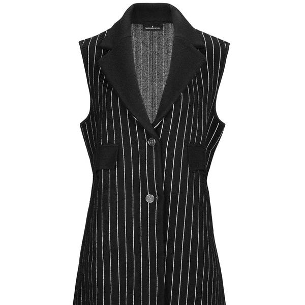 BUTTONSCARVES Catalina Sleeeveless Coat - Black