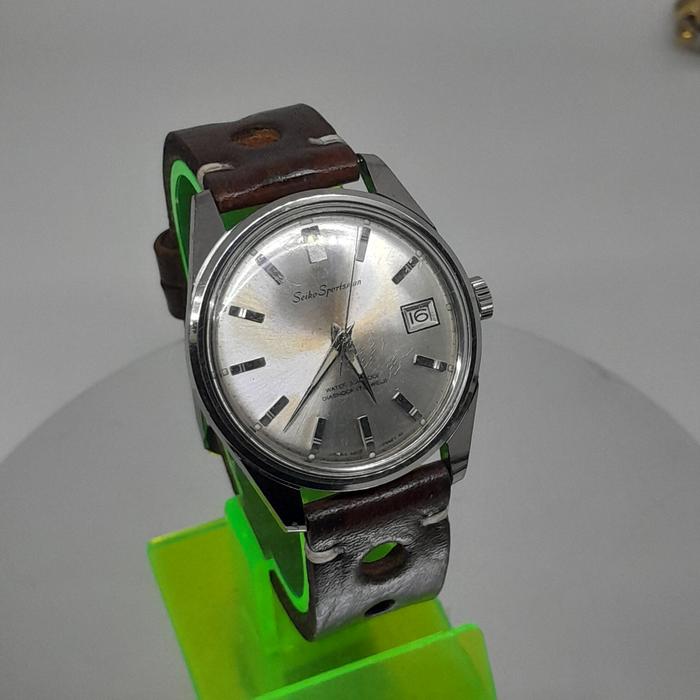 Jam tangan pria Rare Vintage 1969's Seiko sportsman 6602 9981 manual winding