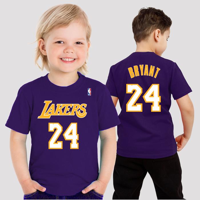 Kaos basket anak NBA LA Lakers Kobe bryant 24