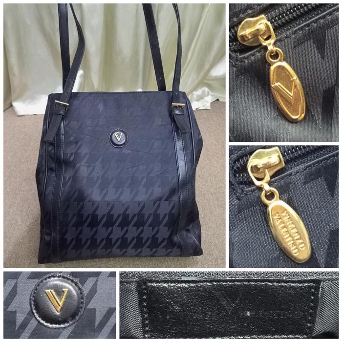 Tas shoulder Vincenzo Valentino hitam