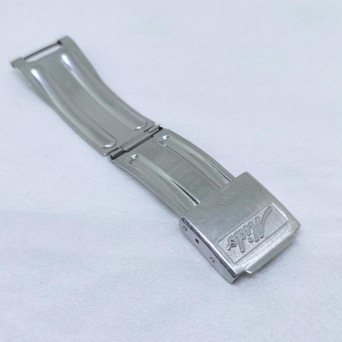 Mido president original clasp buckle bracelet foldover deployment pengait stl stelux siku kunci rant