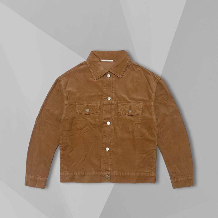 Uniqlo Corduroy Boxy Crop Trucker Jacket, not Carhartt Wacko Maria Stussy Levis