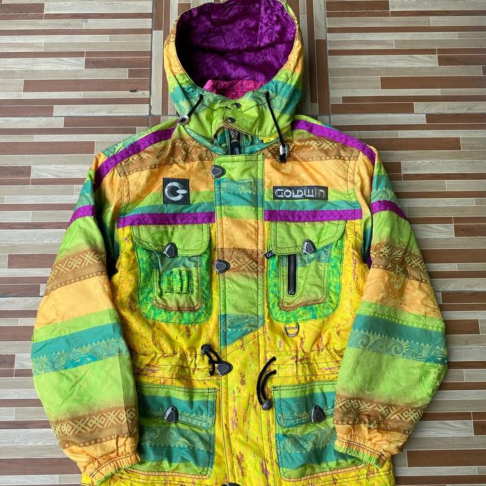 Jacket vintage colourblock Goldwin