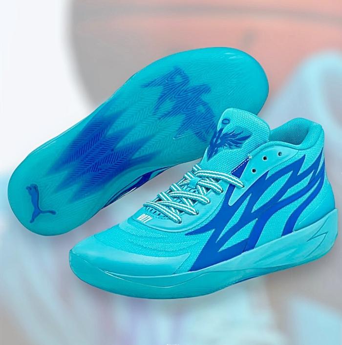 puma Lamelo Ball Mb 02 R.O.T.Y atoll ultra blue 100% Original BNIB(sepatu baru dalam box)!
