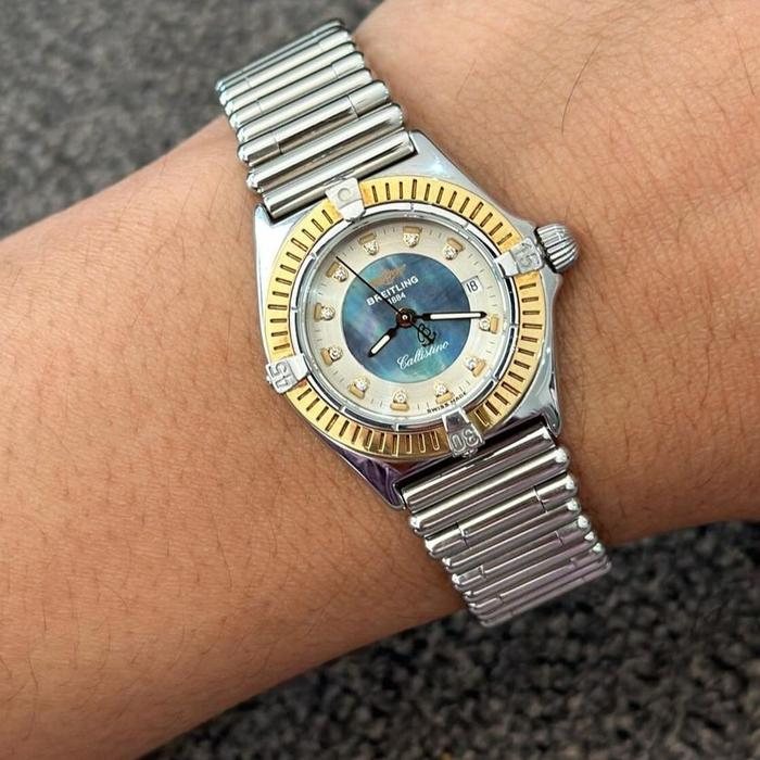 Breitling Solid Gold watch ORI