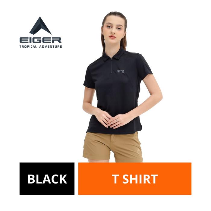 [BISA COD] Kaos Polo Eiger Original RTUT 1.8 Baju Pendek Wanita [ 2X LIPAT UANG KEMBALI BILA GAK ORI