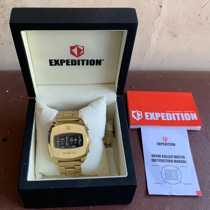 Jam Tangan Expedition E6790M Gold