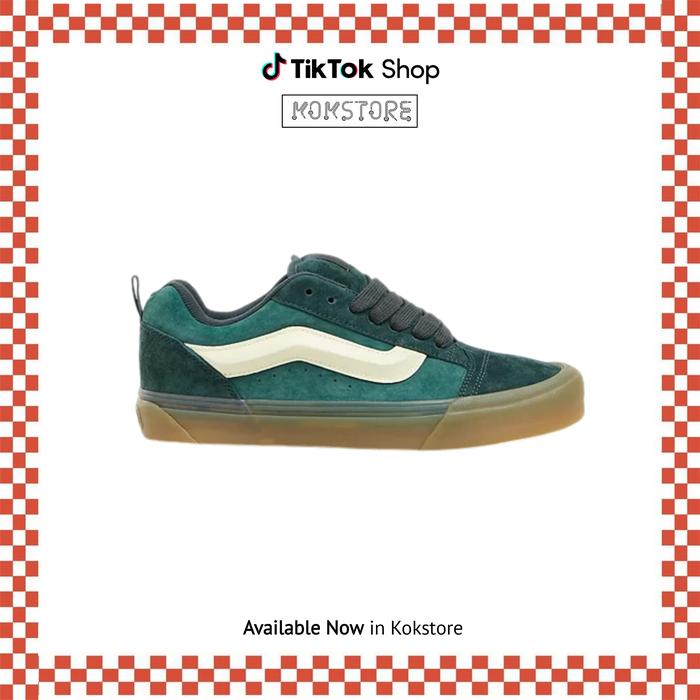 Vans Knu Skool Green Double Light Gum Global BNIB