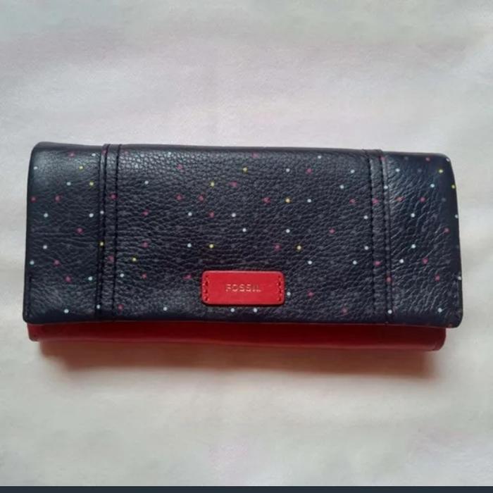 Dompet Original Fossil Ellis Leather