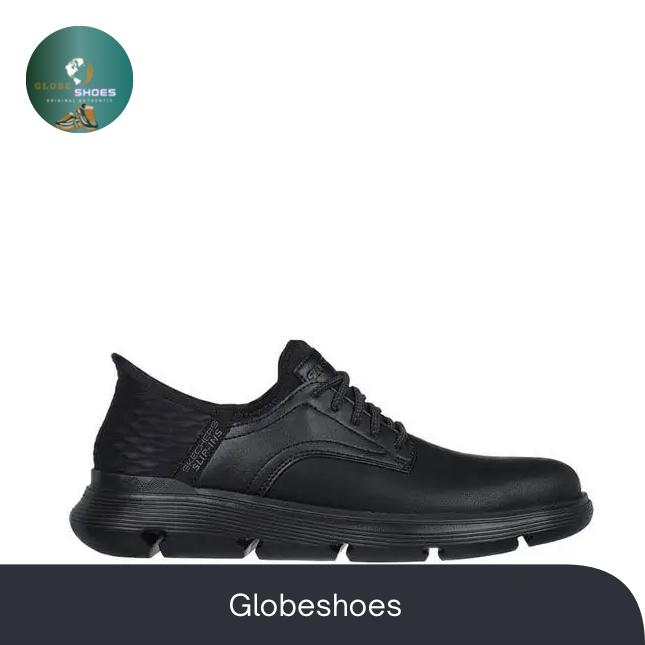 SKECHERS SLIP INS GARZA BLACK