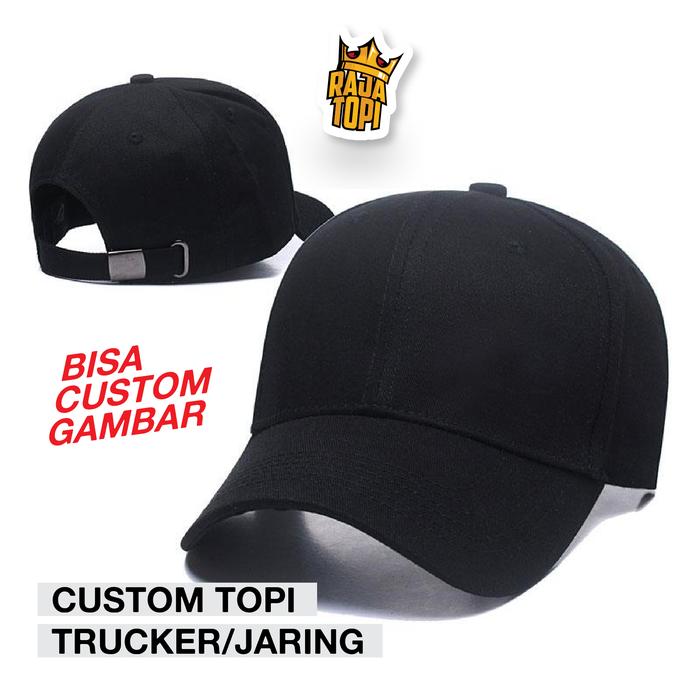 Topi Baseball Premium Grosir Sablon /Topi Custom/ Topi Panitia/ Topi Grosir