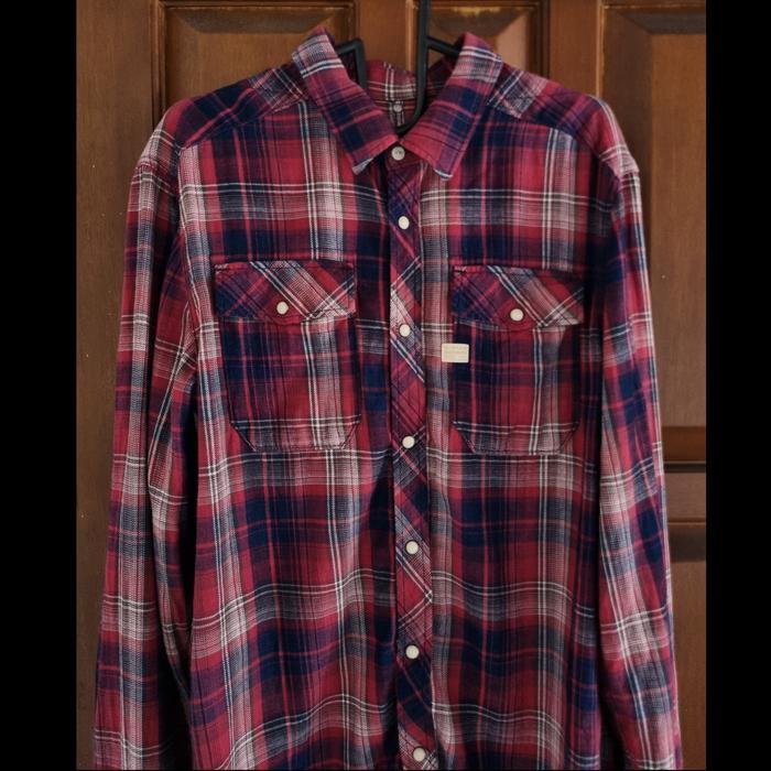 KEMEJA PRIA GSTAR RAW ORIGINAL