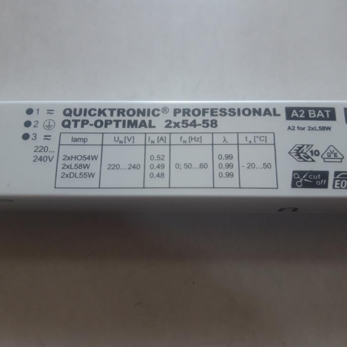 balast osram multi T5/ T8 2x54- 58w
