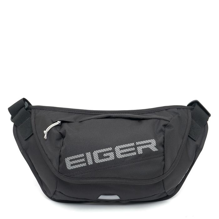 Waistbag Eiger Alpine W Cross Slingbag Black Original Murah