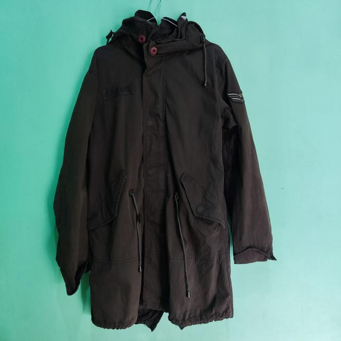 Jaket Parka Coklat Bean Pole