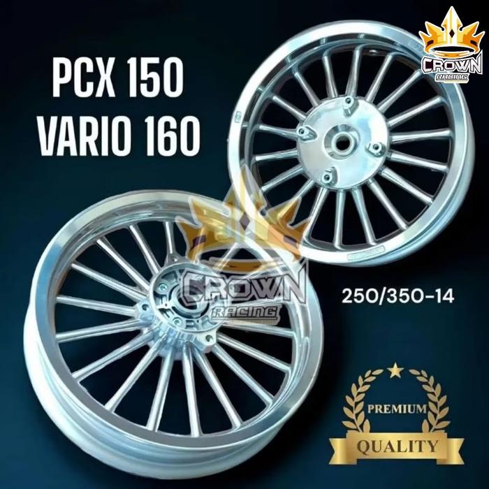 Velg Power Tipe Classic Ring 14 Vario 160 ABS / PCX 150 ABS Motor Motorcycle