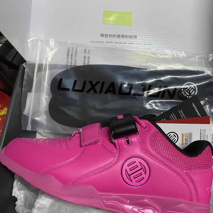 lxj luxaiojun lifting shoes sepatu angkatbesi