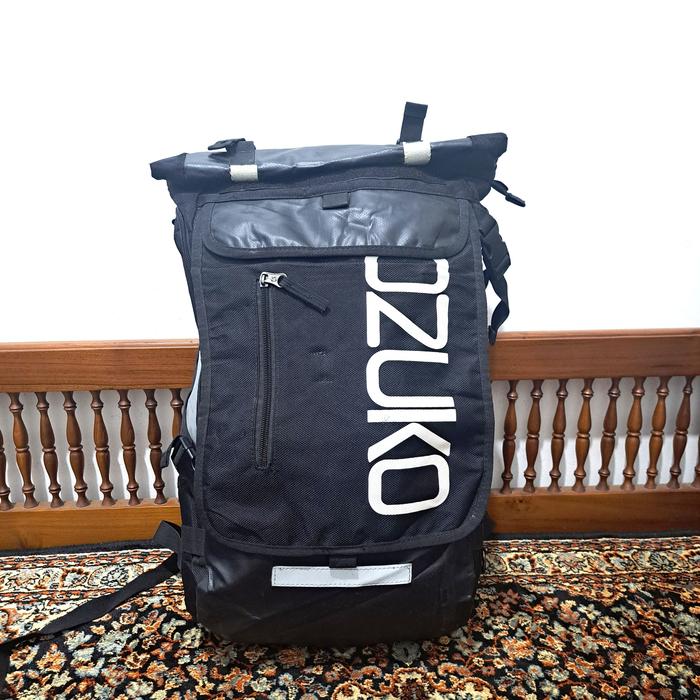 tas ransel rolltop ozuko backpack
