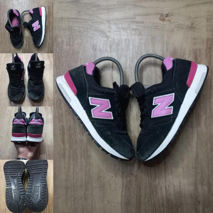 New balance 565 black pink original