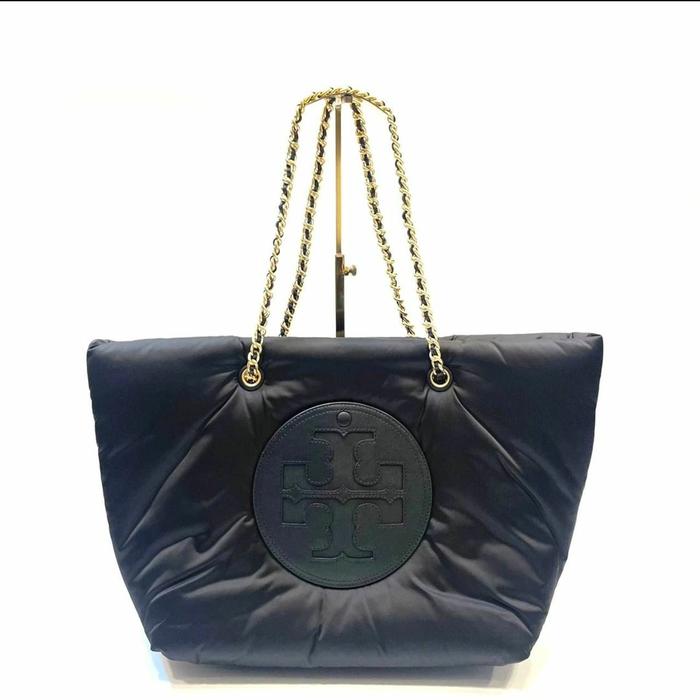 TB Ella Chain soft tote black
