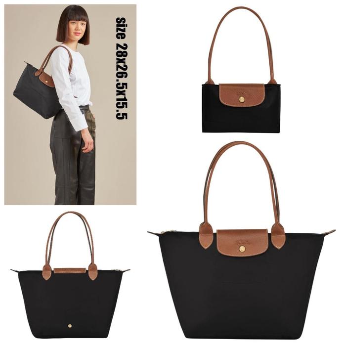 Longchamp Le pliage Classic black SLH/MLH
