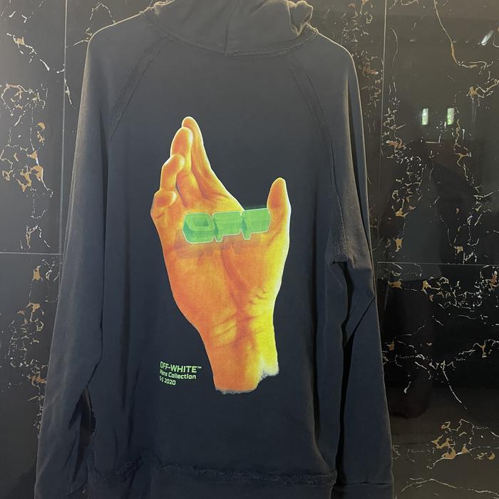 Hoodie off white second limited