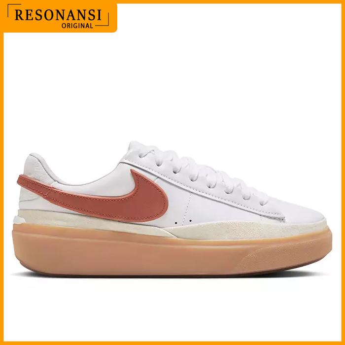 SEPATU PRIA TERBARU NIKE ORIGINAL SNEAKERS BLAZER PHANTOM LOW PUTIH KEREN