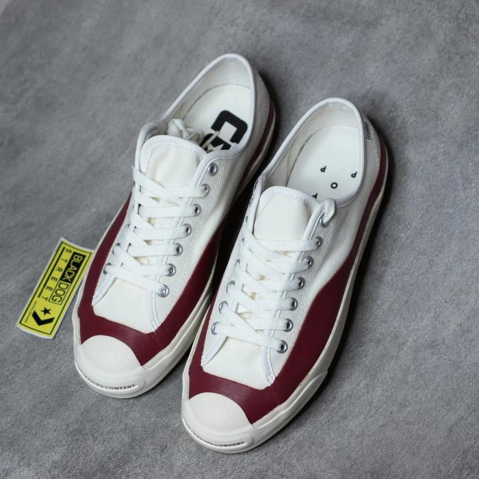 Converse x pop trading company . jack purcell pro ox - egret