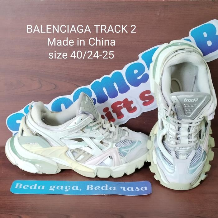 BALENCIAGA TRACK2, MADE IN CHINA, SIZE 40, INSOLE 24-25 (SECOND)
