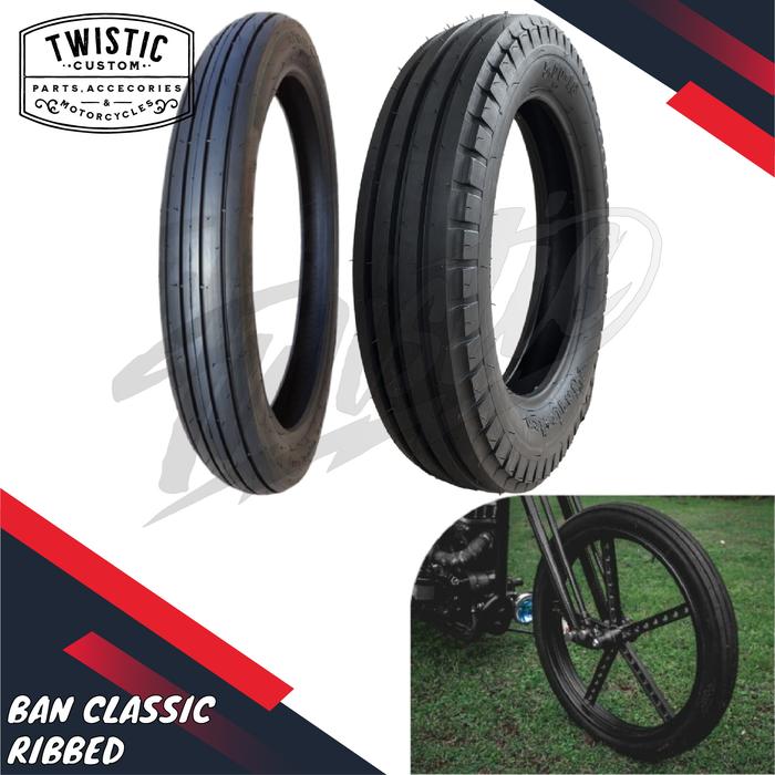Ban Classic Ribbed Klasik Salur 21-3.00 16-5.00 Ring 21 300 16 500 Model Firestone Coker Ribbed Trea