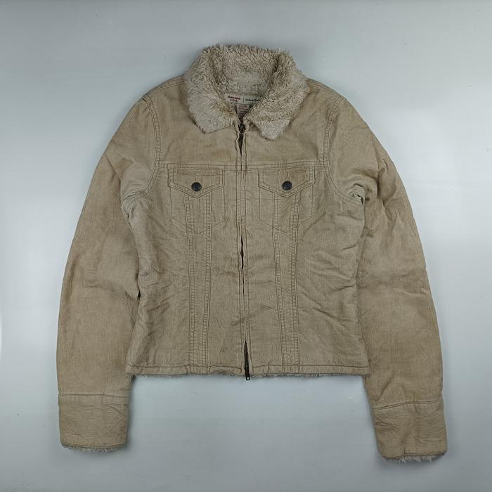 Abercrombie Trucker Corduroy Winter Size M Wanita B014