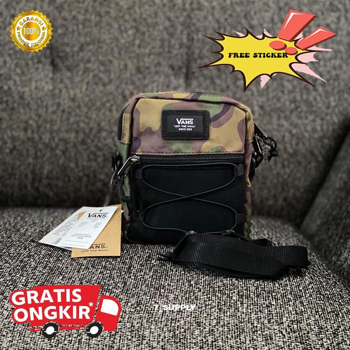 VANS SHOULDER BAG CAMO | SLING BAG | TAS SELEMPANG