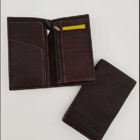 Dompet Panjang Fossil Lufkin Full Leather - dompet pria