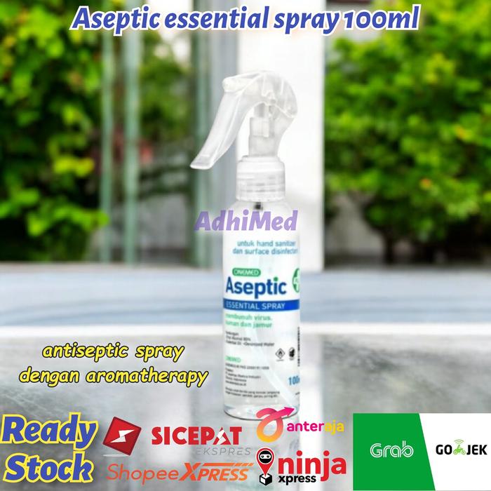 aseptic plus essential oil 100ml / antiseptik spray 100ml