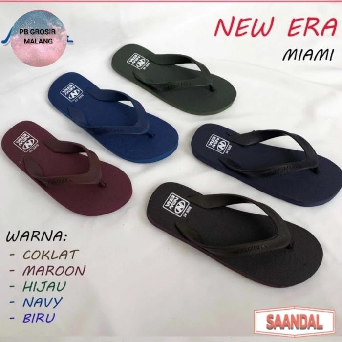 sandal new era miami/ sandal jepit new era