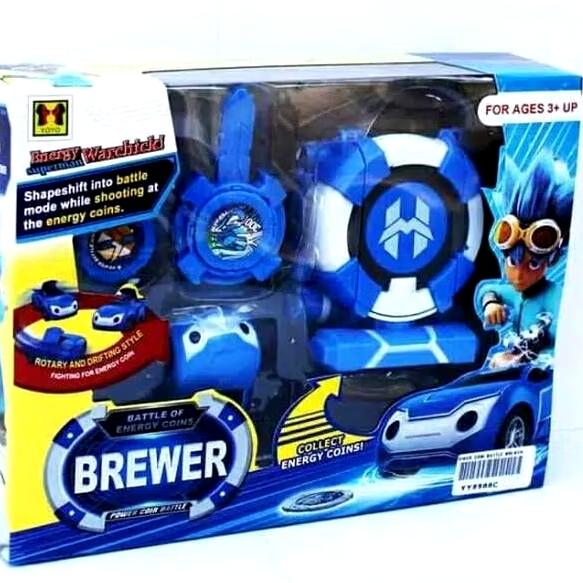 Robot Jam tangan Robot Biru Jam Robot