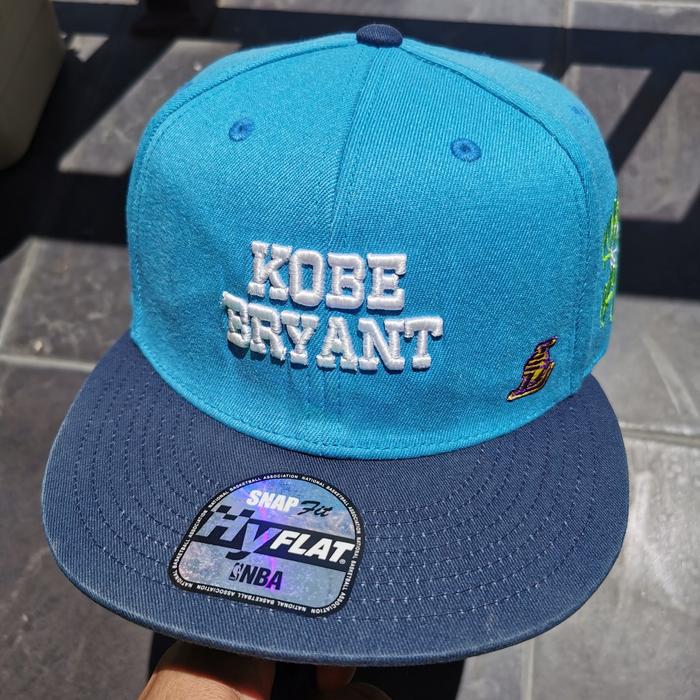 All Size Topi Hyflat Edisi logo Kobe Bryant NBA 2nd Original