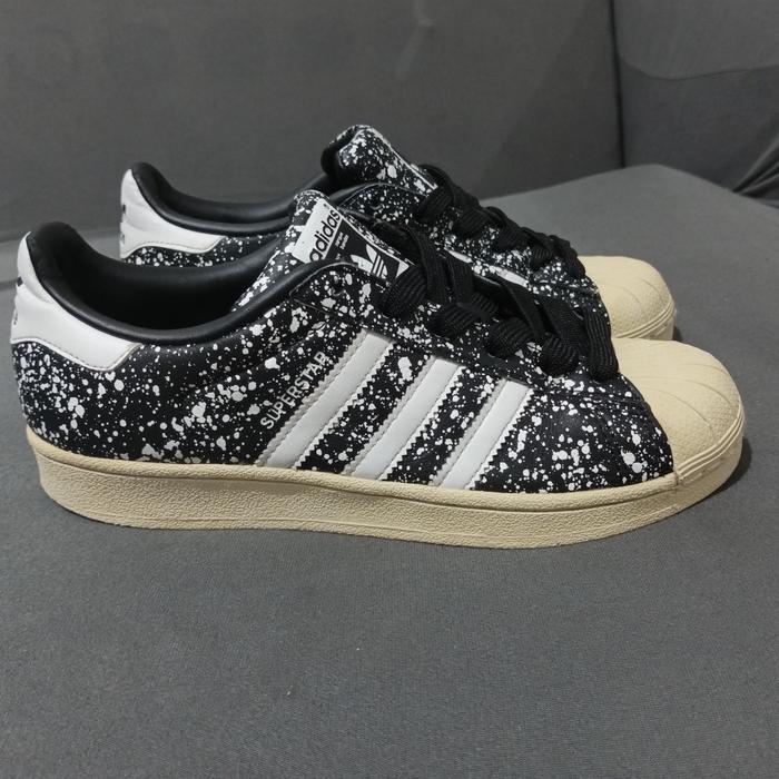 Adidas Superstar W Core Black Second Original Size 38